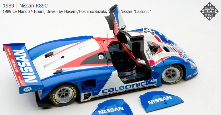 1989 Nissan R89C 1:18 Models By Exoto - Motorsport Retro