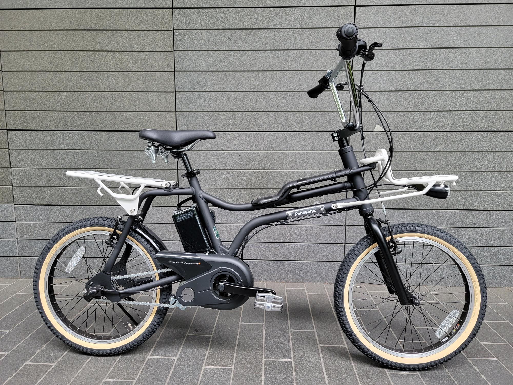e-bike×カスタム】『EZ 』マットナイト×ホワイトキャリアカスタム