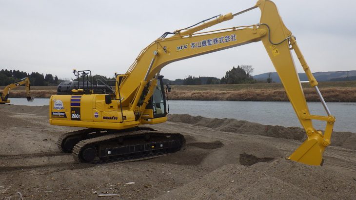 ICT建機 KOMATSU PC200i導入しました。 │ 本山機動株式会社