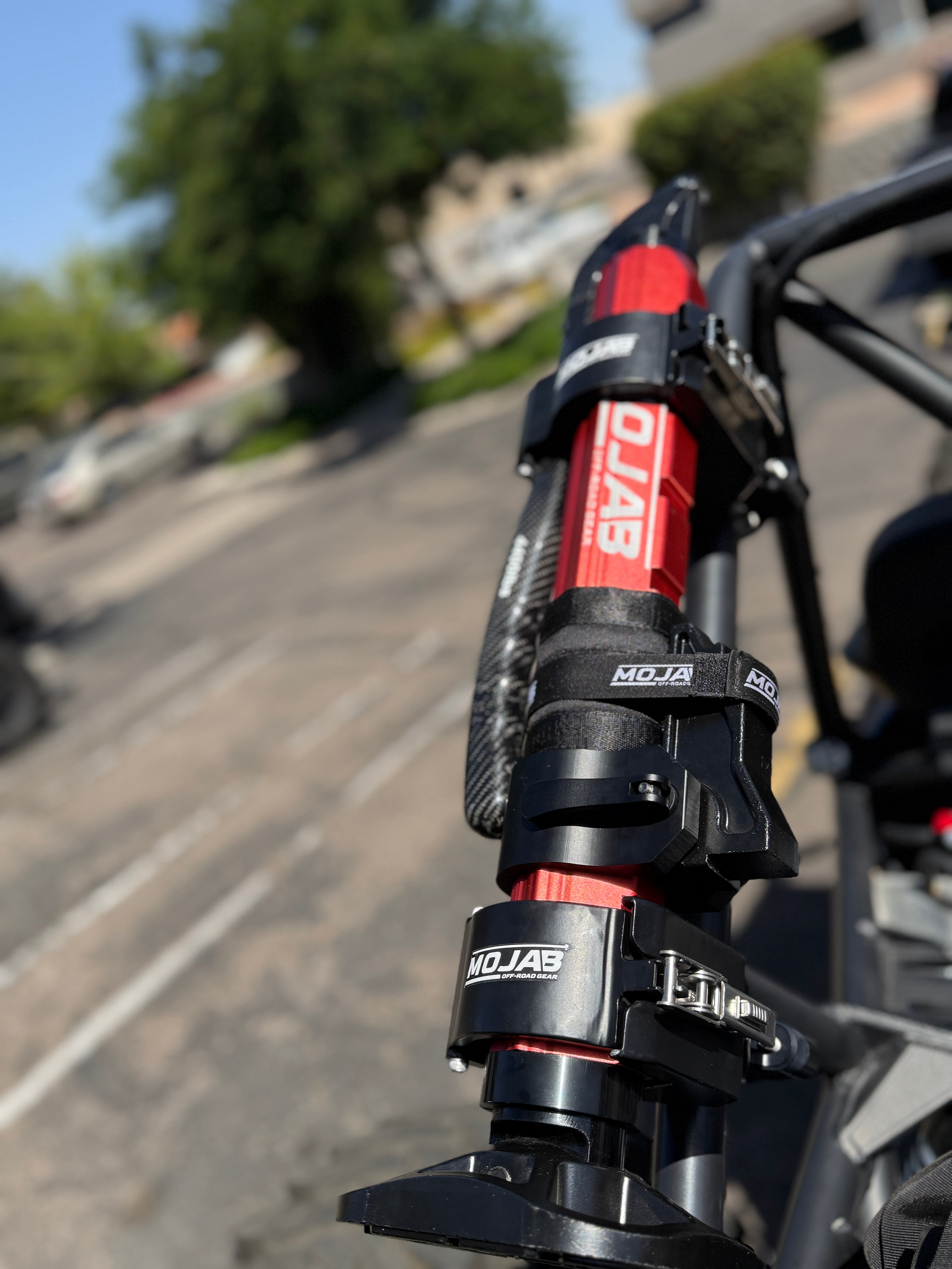 CarbonPro Compact Hydraulic Jack with Mounting Clamps MLH 40