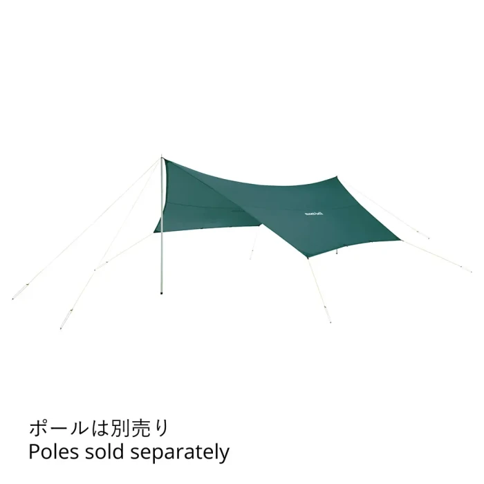 未使用品 mont-bell BIG TARP 昔懐かしいのグリーン 未使用品 mont