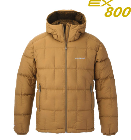 最高品質「EXダウン」で暖かく、快適に｜モンベル