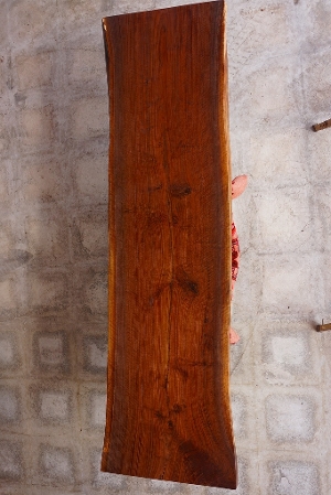 天然木 新潟工場 ブラックウォールナット材 一枚板 カウンター