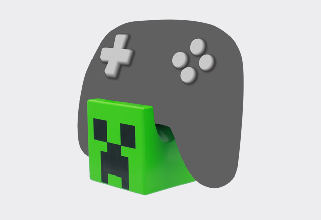 コントローラースタンドマインクラフト クリーパー | マックスゲームズ