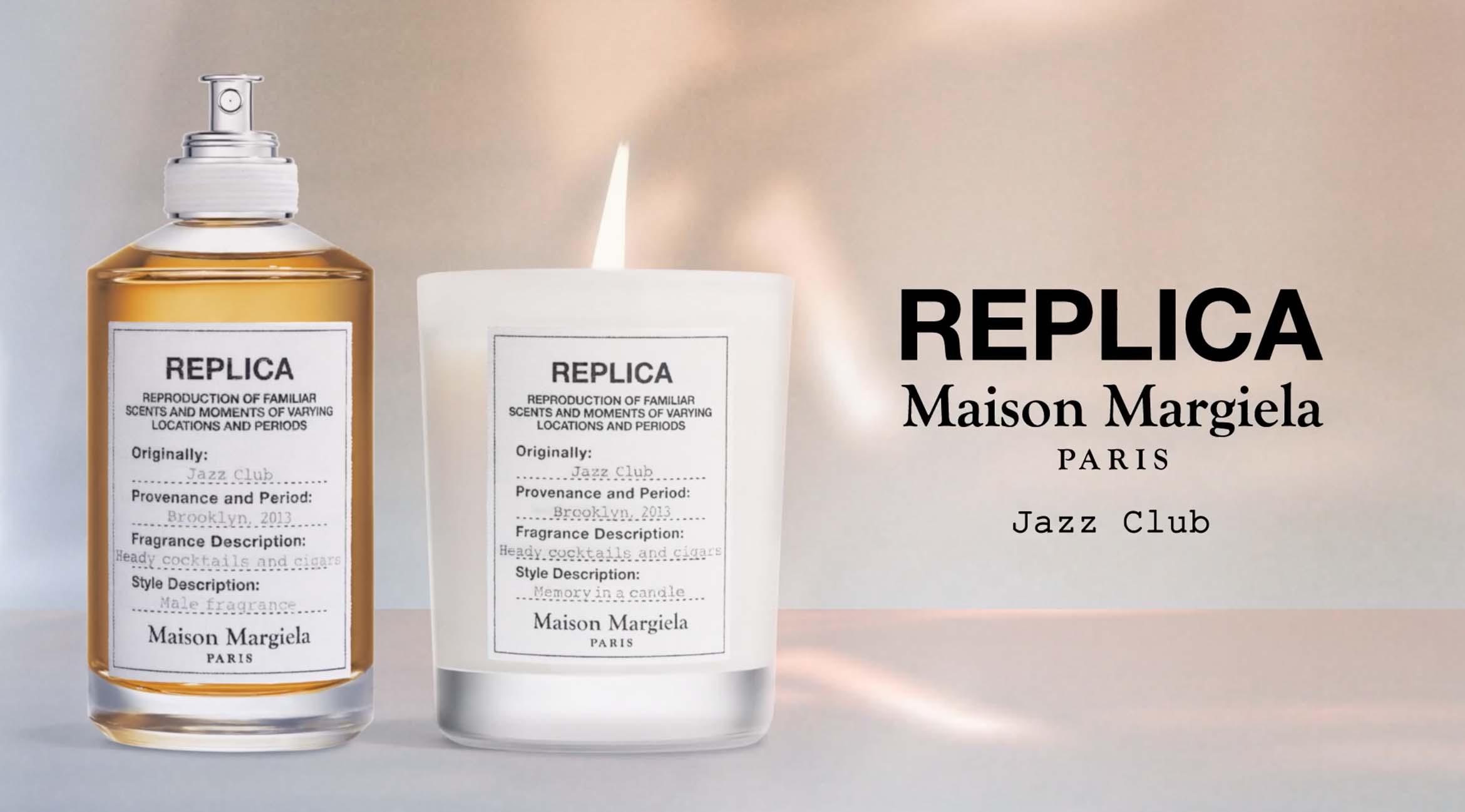 REPLICA Jazz Club Scented Candle| Maison Margiela Official