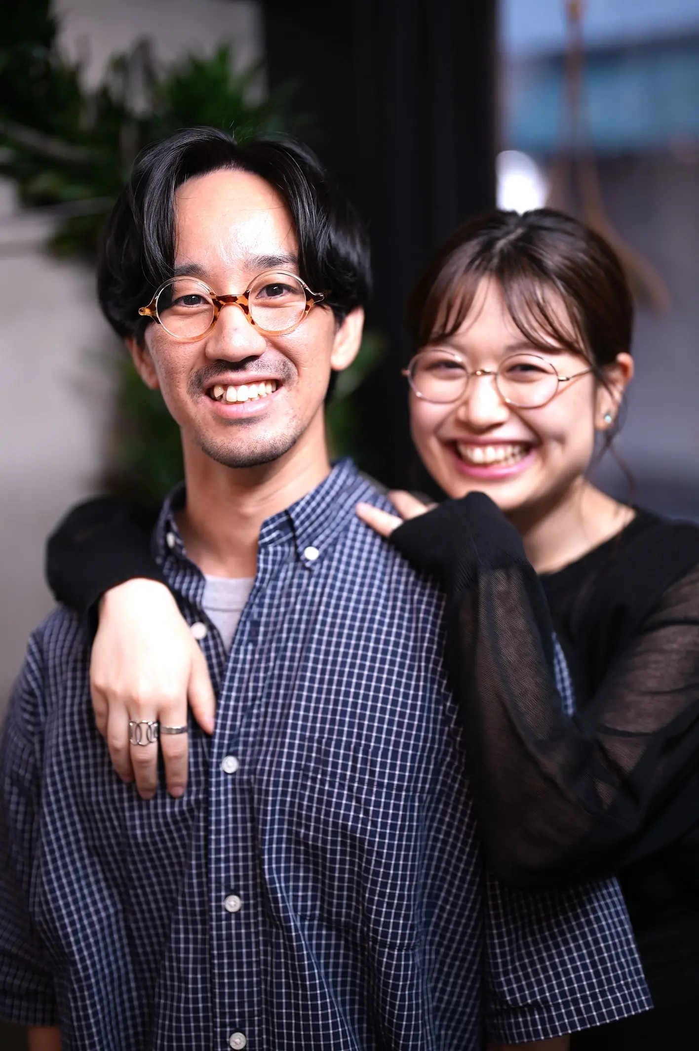 メガネ男子 & メガネ女子 」メガネ着用写真のご紹介