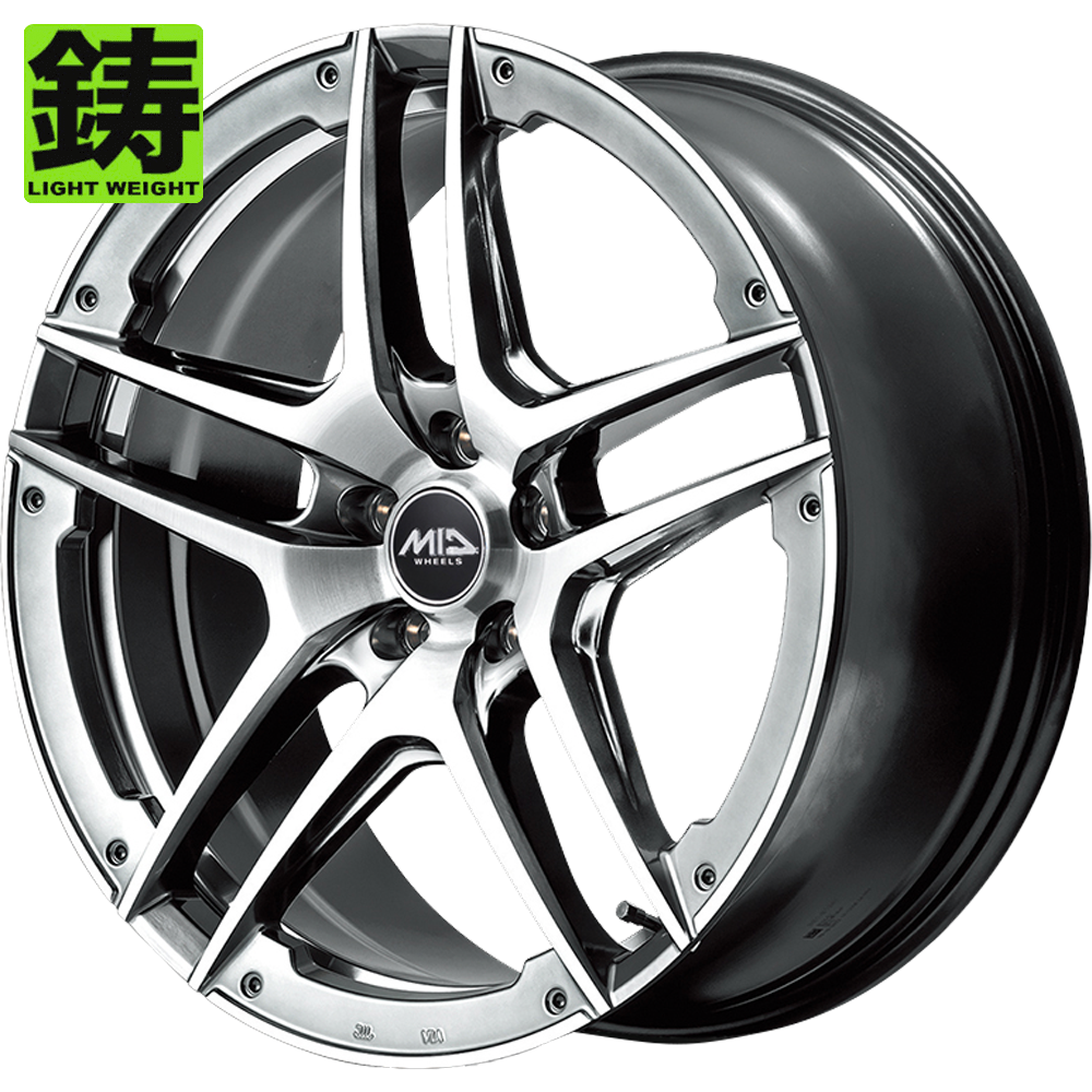 MIDマルカサービス MIDエクスクルーシブ 025SV (ホイール単品) | カー