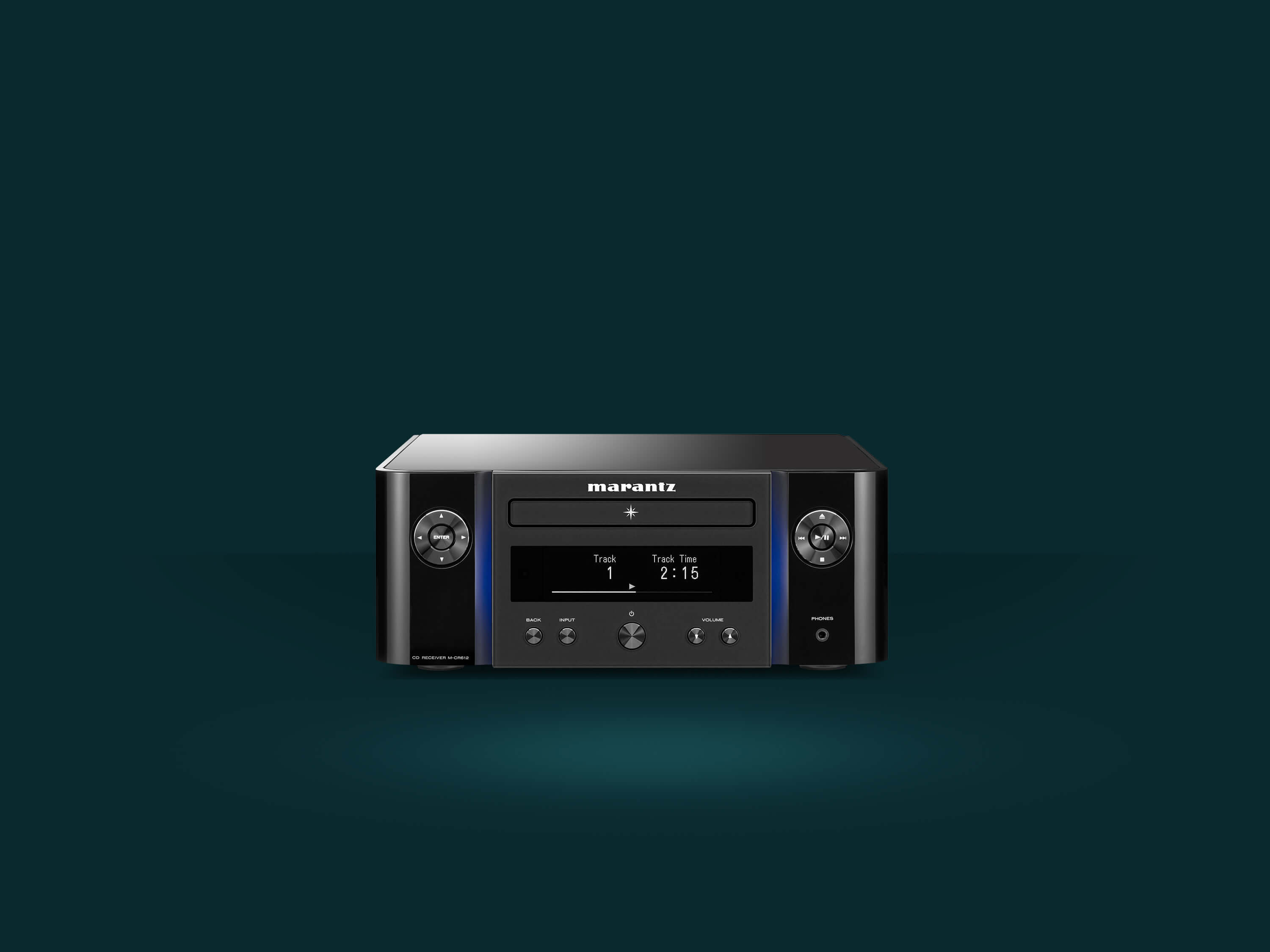 M-CR612 - Compact Network Audio Player and CD Player Powered by