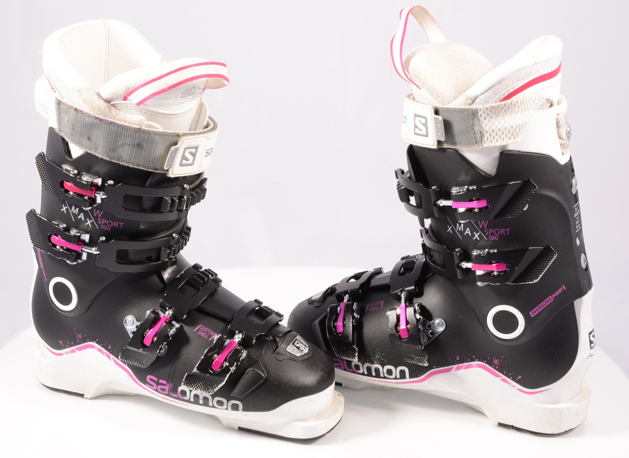 women's ski boots SALOMON X MAX SPORT 100 W, My custom fit 3D