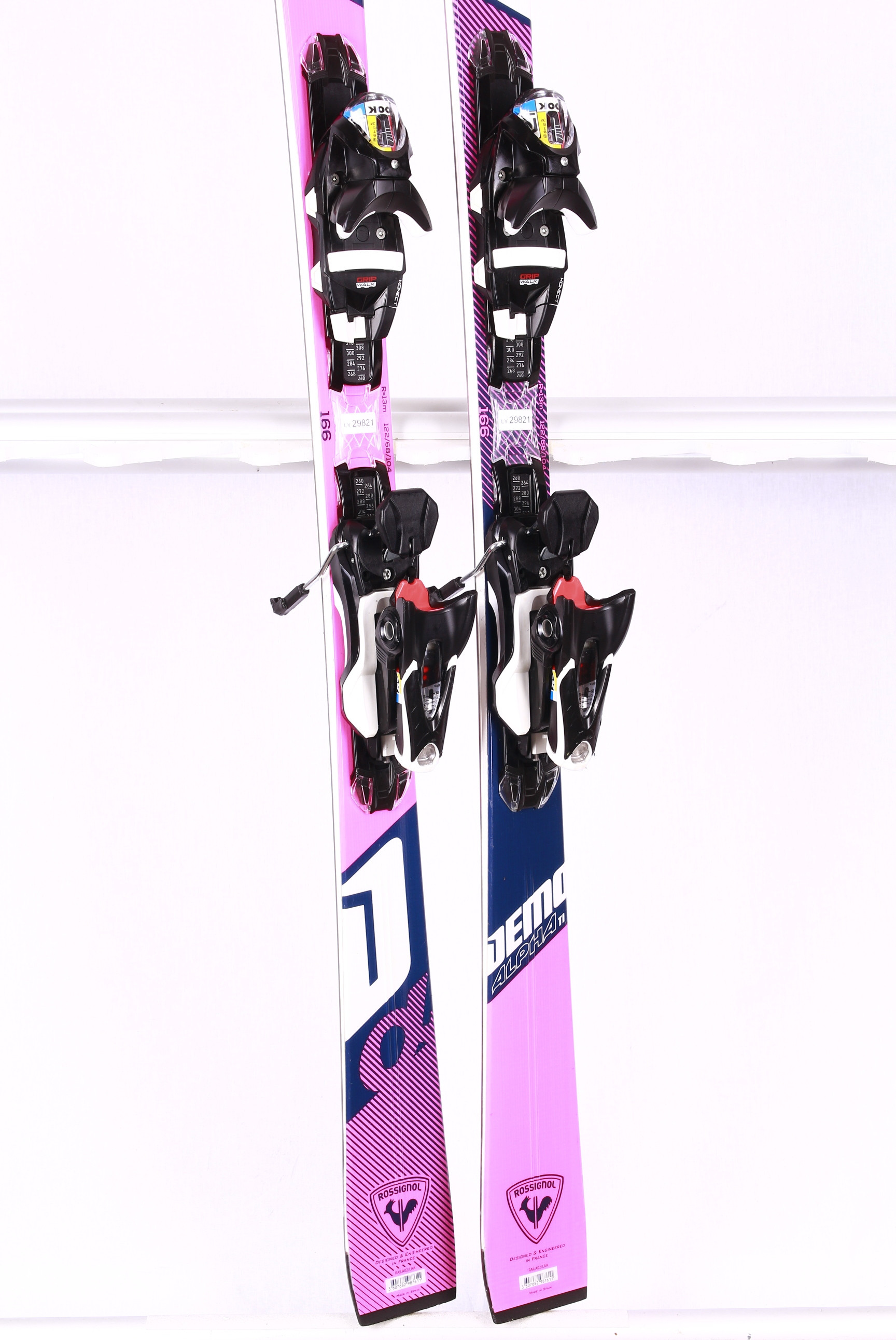 women's skis ROSSIGNOL DEMO ALPHA TI, grip walk, woodcore, titanal