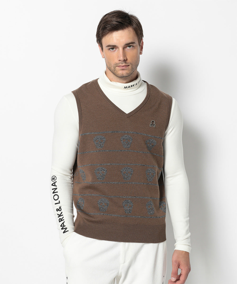 MARK & LONA ブラウン タートルネック シャツ 48 MARK & LONA ブラウン