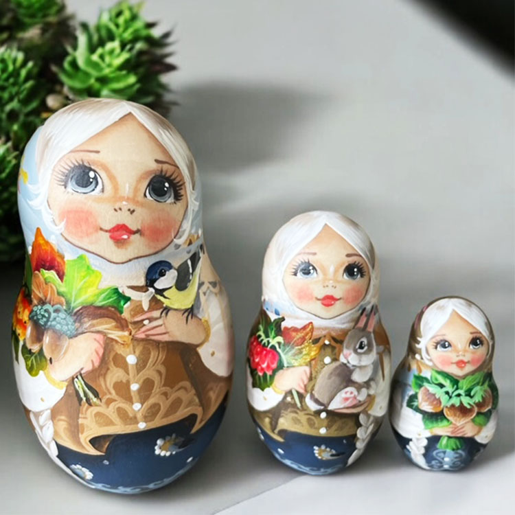 ロシア雑貨店マリンカ / スベトラーナ・ニコラエワ作 キノコ