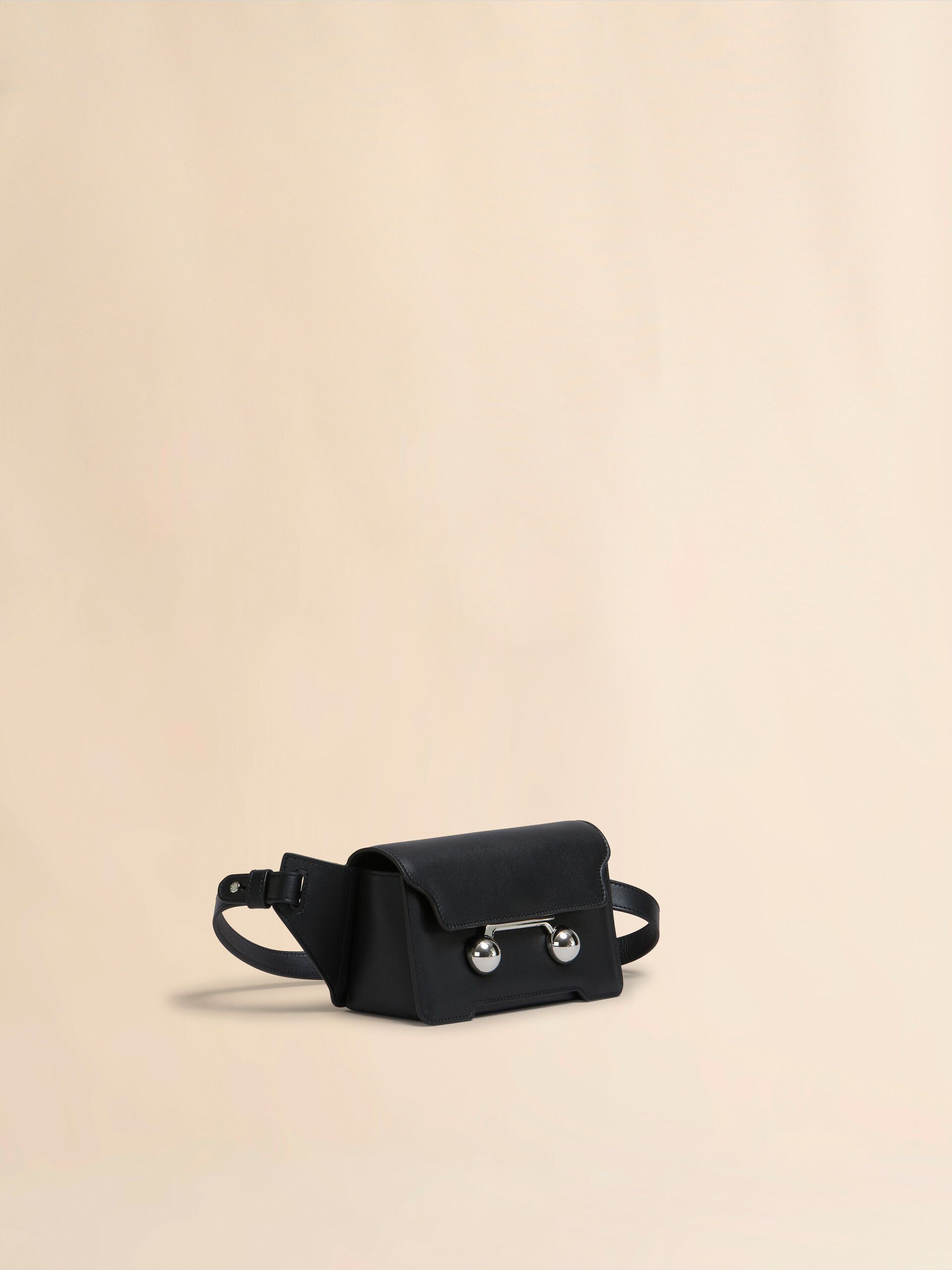 Black leather Trunkaroo crossbody bag | Marni