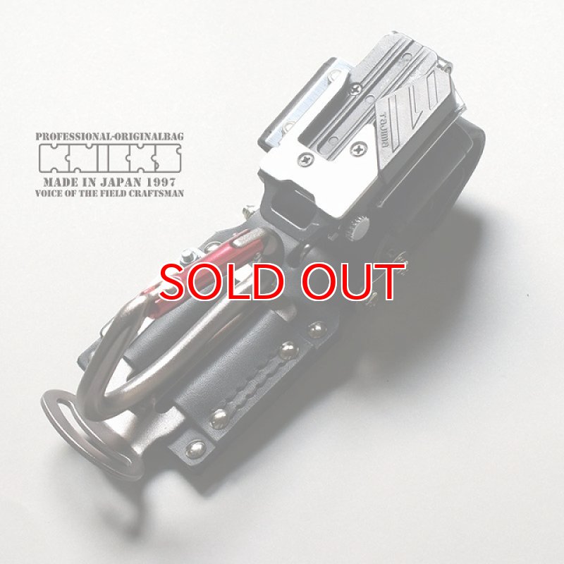 ニックス KNICKS チェーンタイプ金属セフ カラビナ ホルダーセット