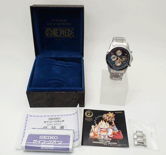5000本限定【SEIKO】ONE PIECE 1000 LOGS ワンピース 記念 クオーツ