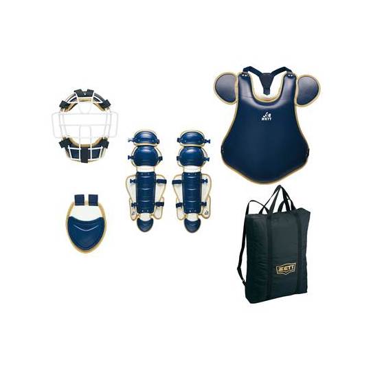 ゼット ZETT 送料無料 ソフトボール用キャッチャー防具4点セット