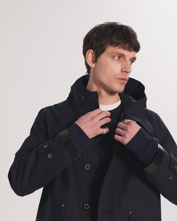 メンズ KIRKTON - フーデッドゴム引きコート – Mackintosh