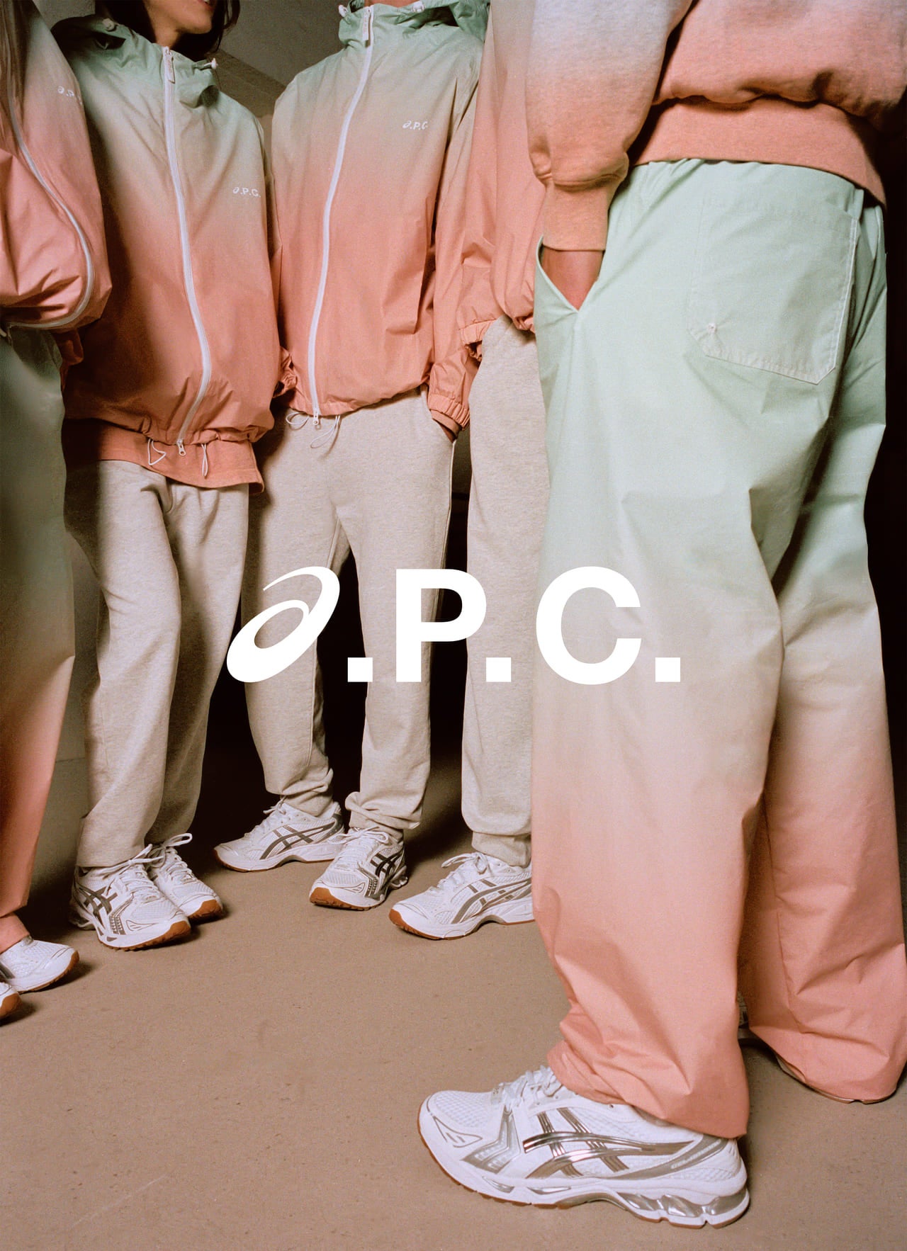アシックス」と「A.P.C.(アーペーセー)」のコラボが実現！ 初のテニス