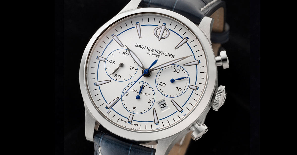 日本上陸から半世紀、ボーム＆メルシエの爽やかクロノグラフが祝福