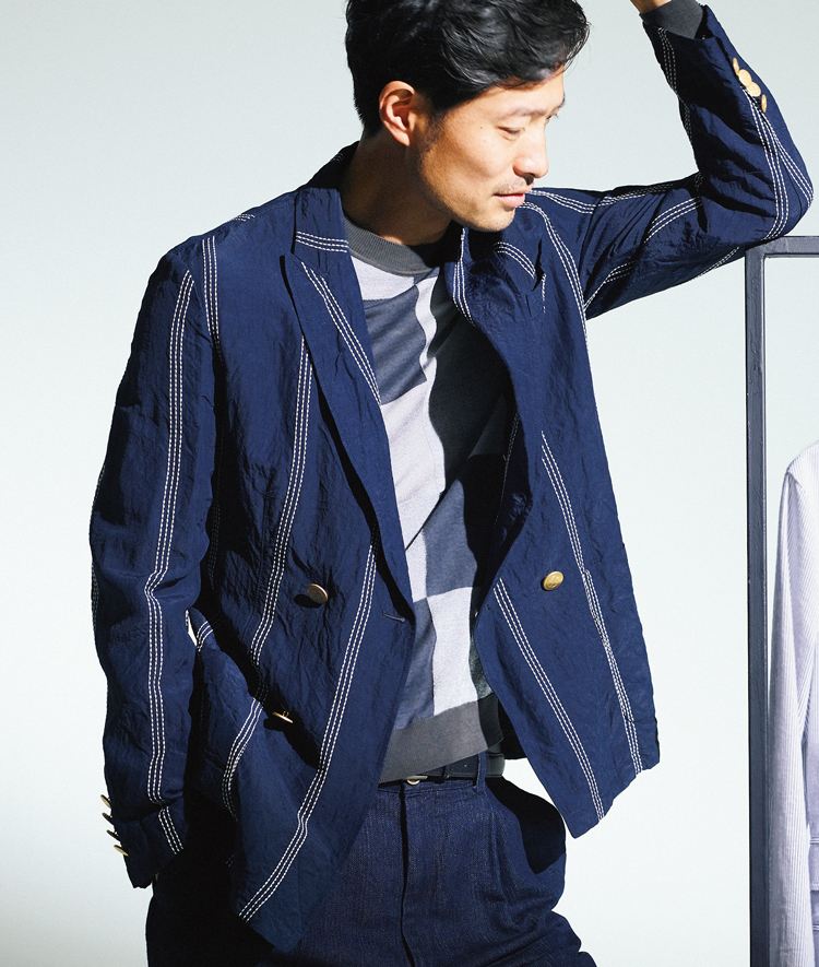 ファッションには夢がある」と思わせてくれる、アルマーニのダブル