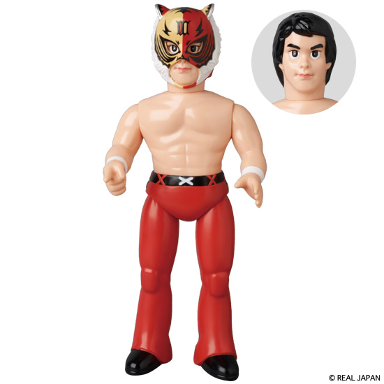 23年海外製JSDソフビシリーズ 初代タイガーマスク（佐山タイガー）新品