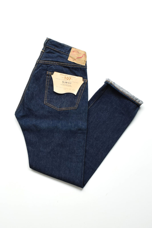 orslow (オアスロウ) 107 IVY FIT SELVEDGE DENIM [ONE WASH]