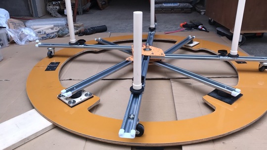 回転治具6号機・新発売回転治具7号機 - 温水床暖房工事（新築