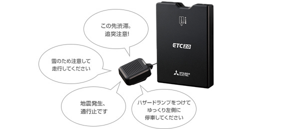 三菱電機 三菱電機ETC2.0車載器/ETC車載器 : EP-H224SG4 アンテナ（GPS