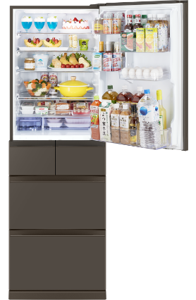 三菱電機 冷蔵庫：置けるスマート大容量シリーズ BDシリーズ MR-BD46M
