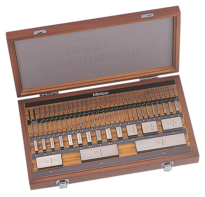 スケヤゲージブロック標準セット 76個組 BM4-76-0 | 商品 | ミツトヨ