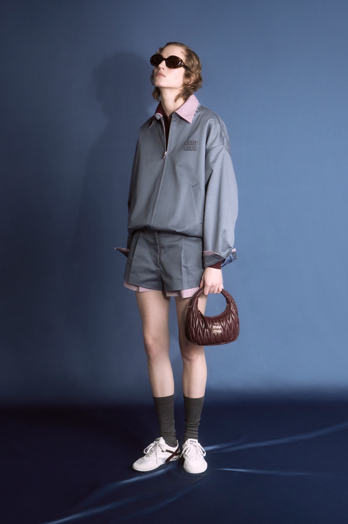 miu miu ミュウミュウ タックボリュームワンピース 42 パーティー