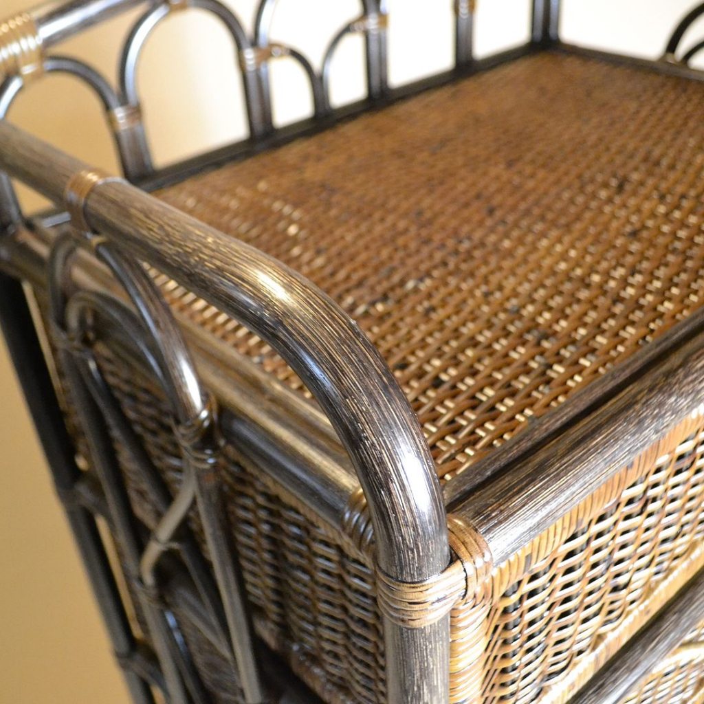 4段ランドリー｜LB-088｜ラタンランドリー棚・籐ランドリー棚｜ 籐