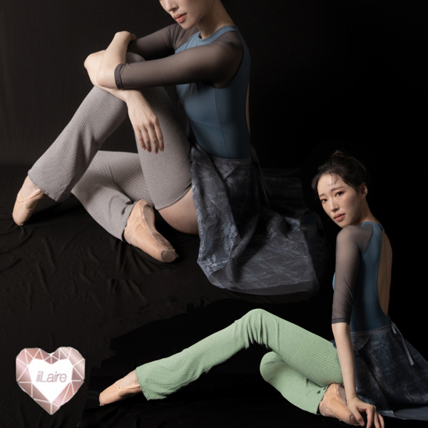 レッグウォーマー ロング 【 LEVDANCE / レヴダンス 】脚長 美脚