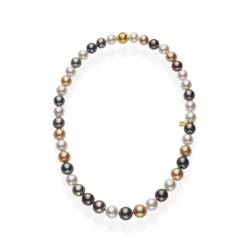 Multi South Sea Cultured Pearl Necklace