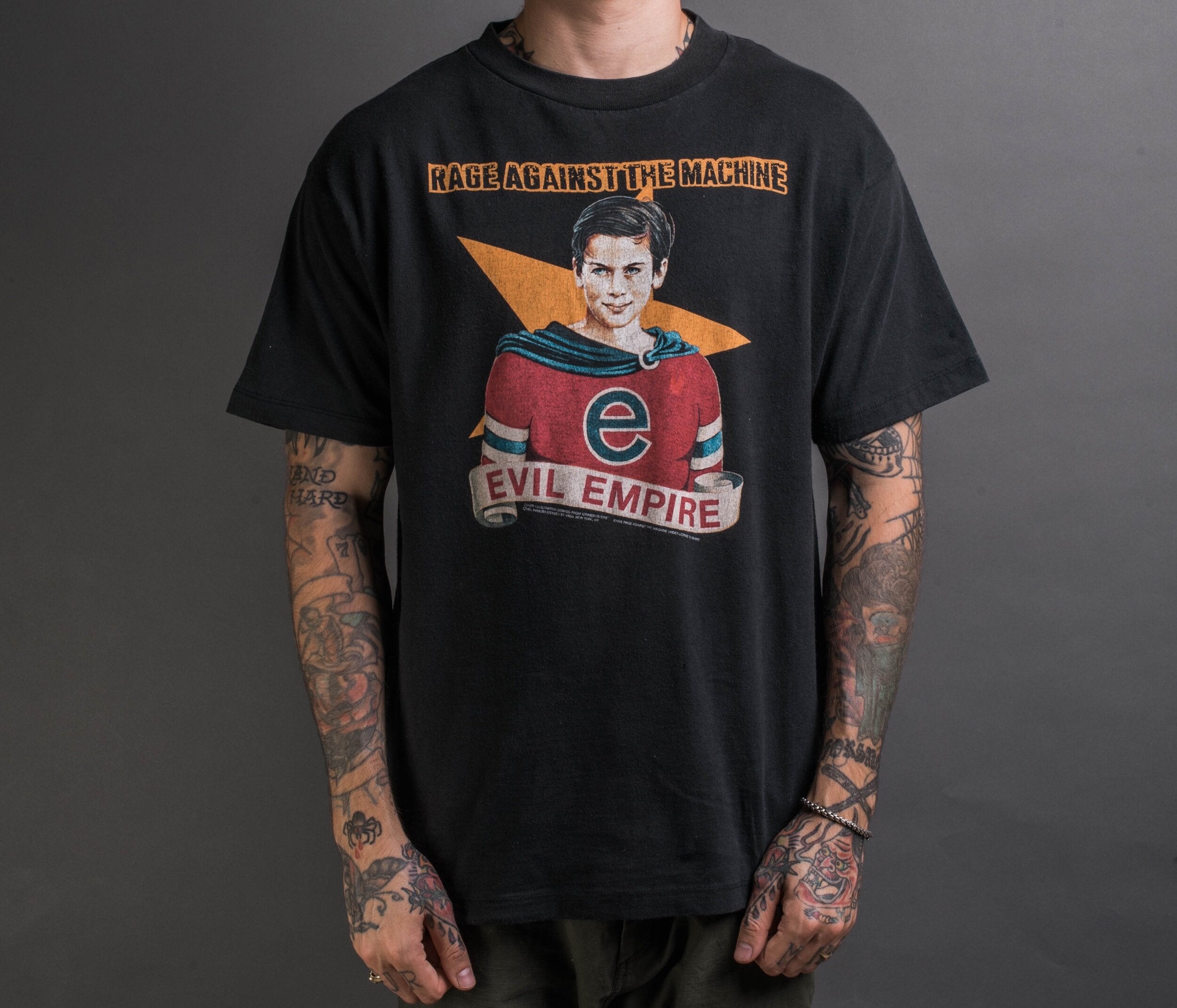 Vintage 1996 Rage Against the Machine Evil Empire T-Shirt – Mills