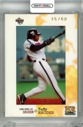 大阪近鉄バファローズ タフィ・ローズ 試合用 サイン入りバット 2026年