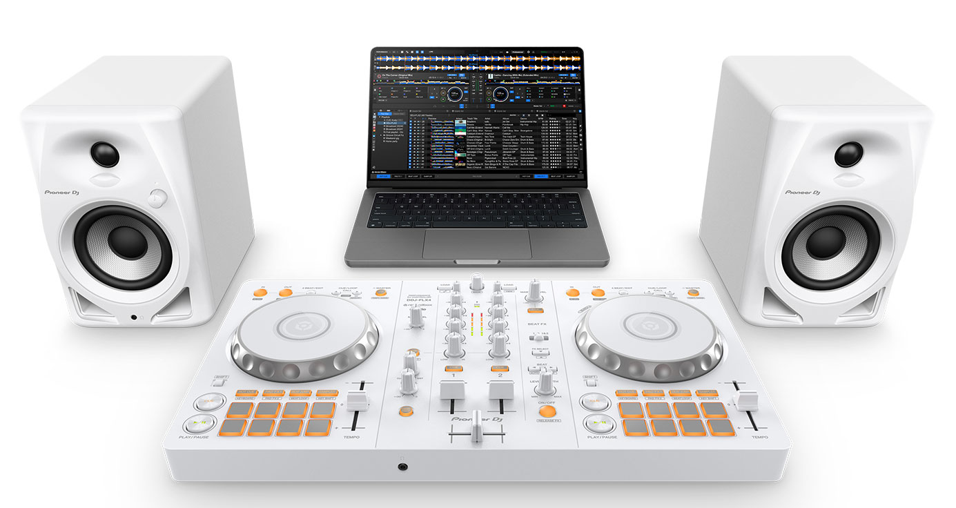 台数限定！Pioneer DJが誇る人気DJコントローラーDDJ-FLX4のホワイト