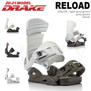 20-21 DRAKE(ドレイク)・RELOAD(リロード) ビンディング [LIGHT GREY