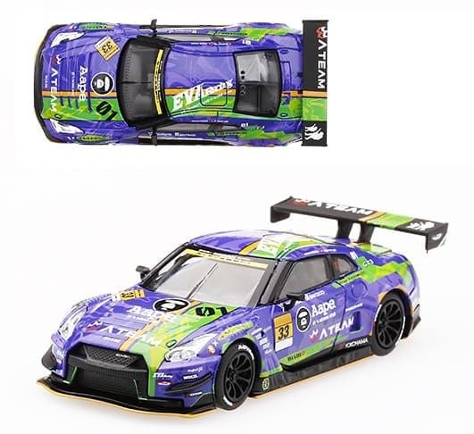 Mini GT 1:64 Nissan Poprace EVA RT Test Type X Works GT-R #33