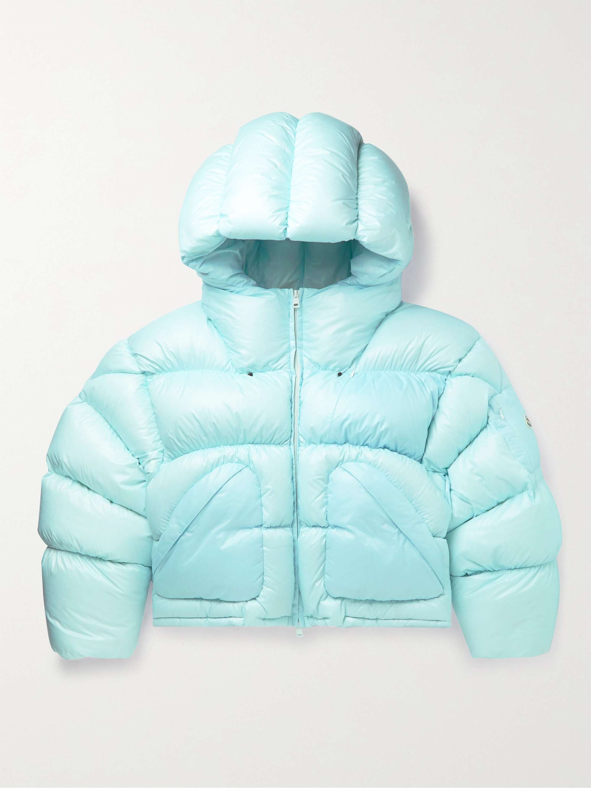 MONCLER GENIUS + Dingyun Zhang Josa Logo-Appliquéd Quilted Shell