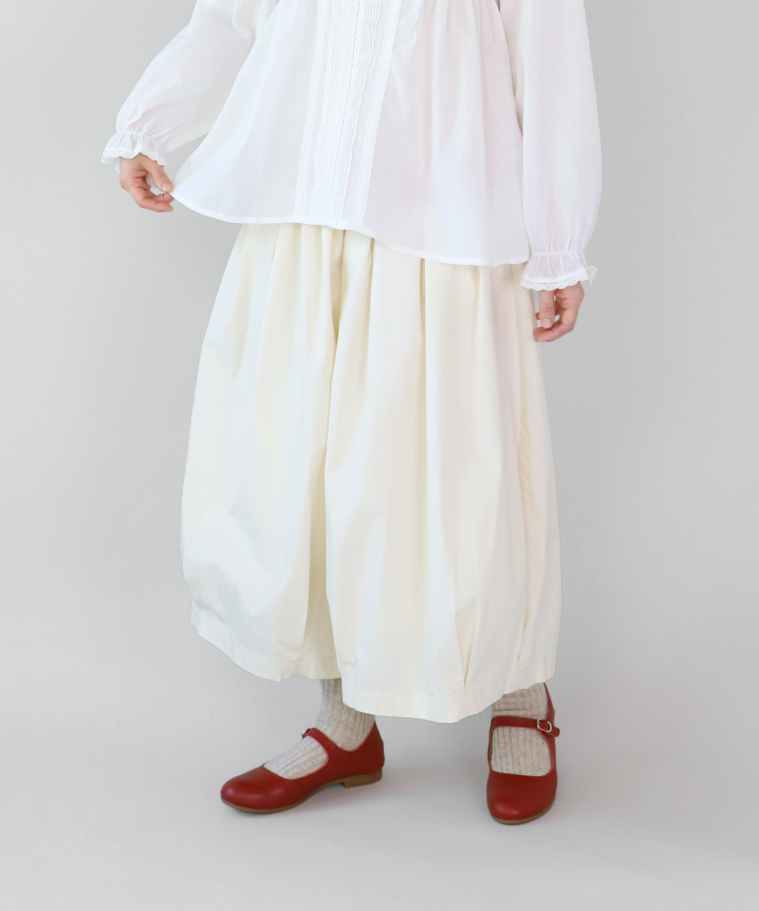 mumokutekiコットン素材のバルーンパンツ | mumokutekiオンラインストア