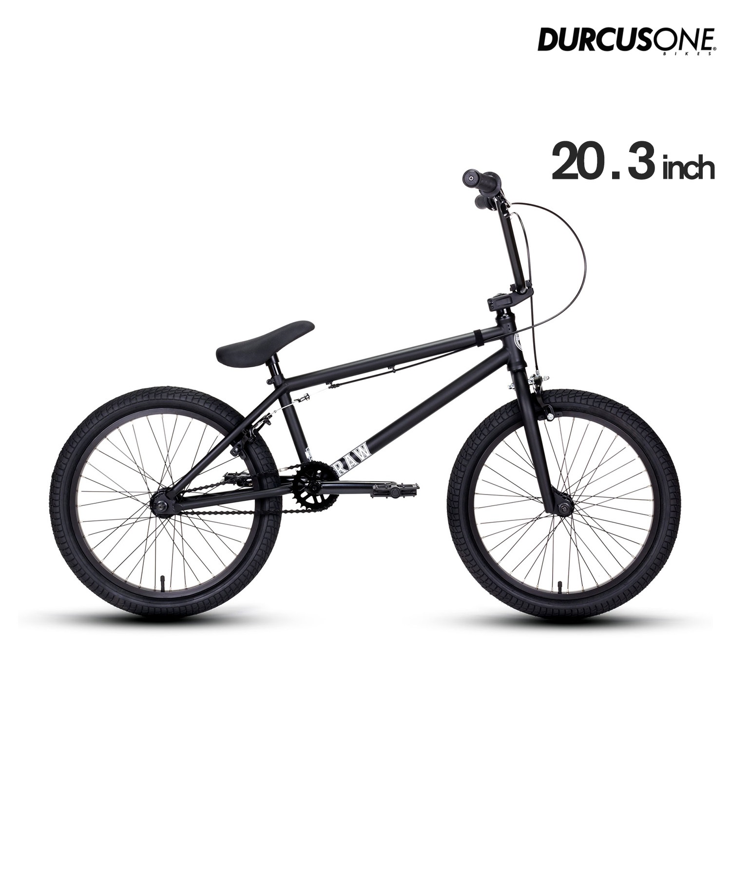DURCUS ONE ダーカスワン バイク 自転車 BMX 20.3inch RAW ムラサキ