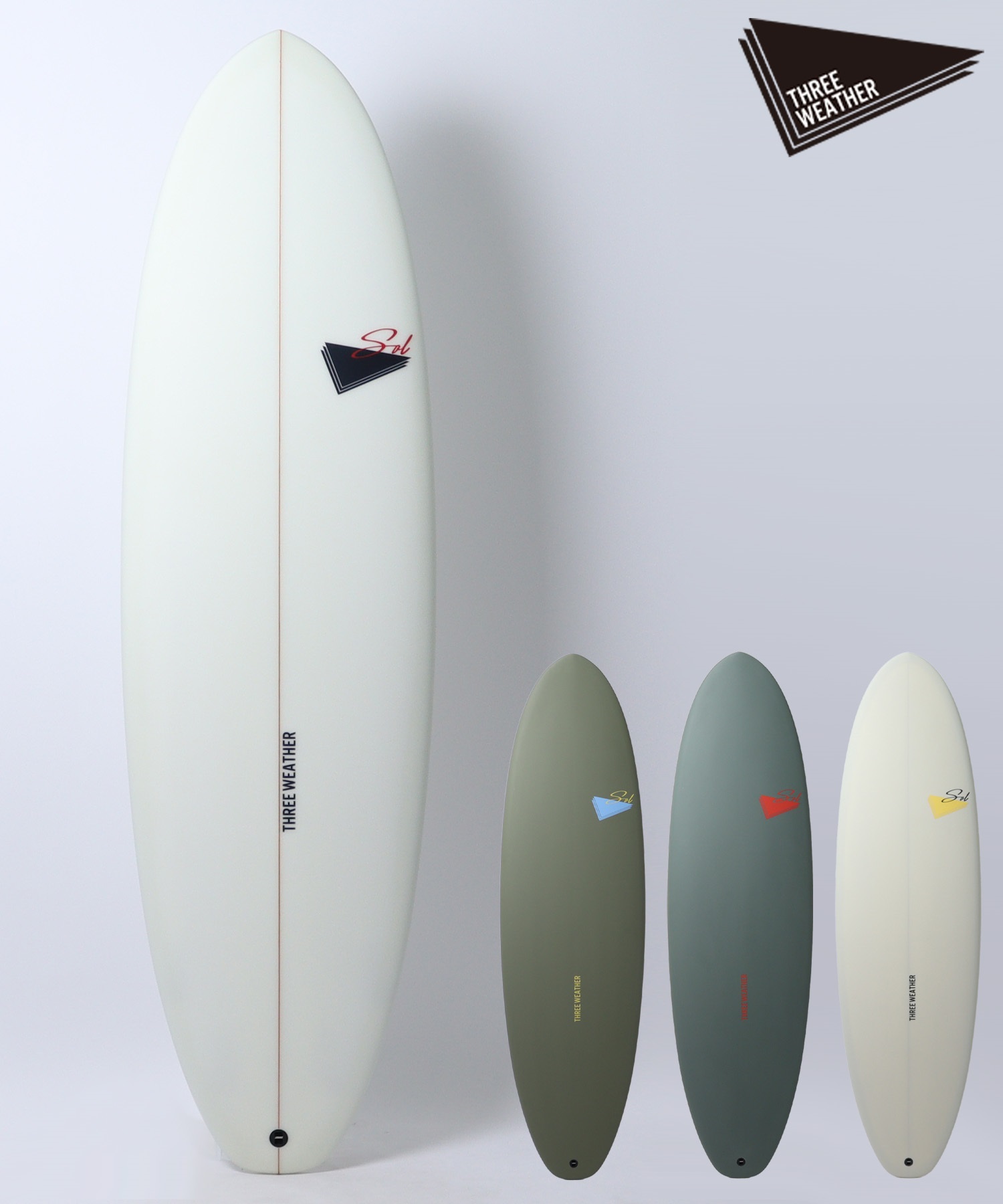 THREE WEATHER スリーウェザー ソル ショートボード サーフボード
