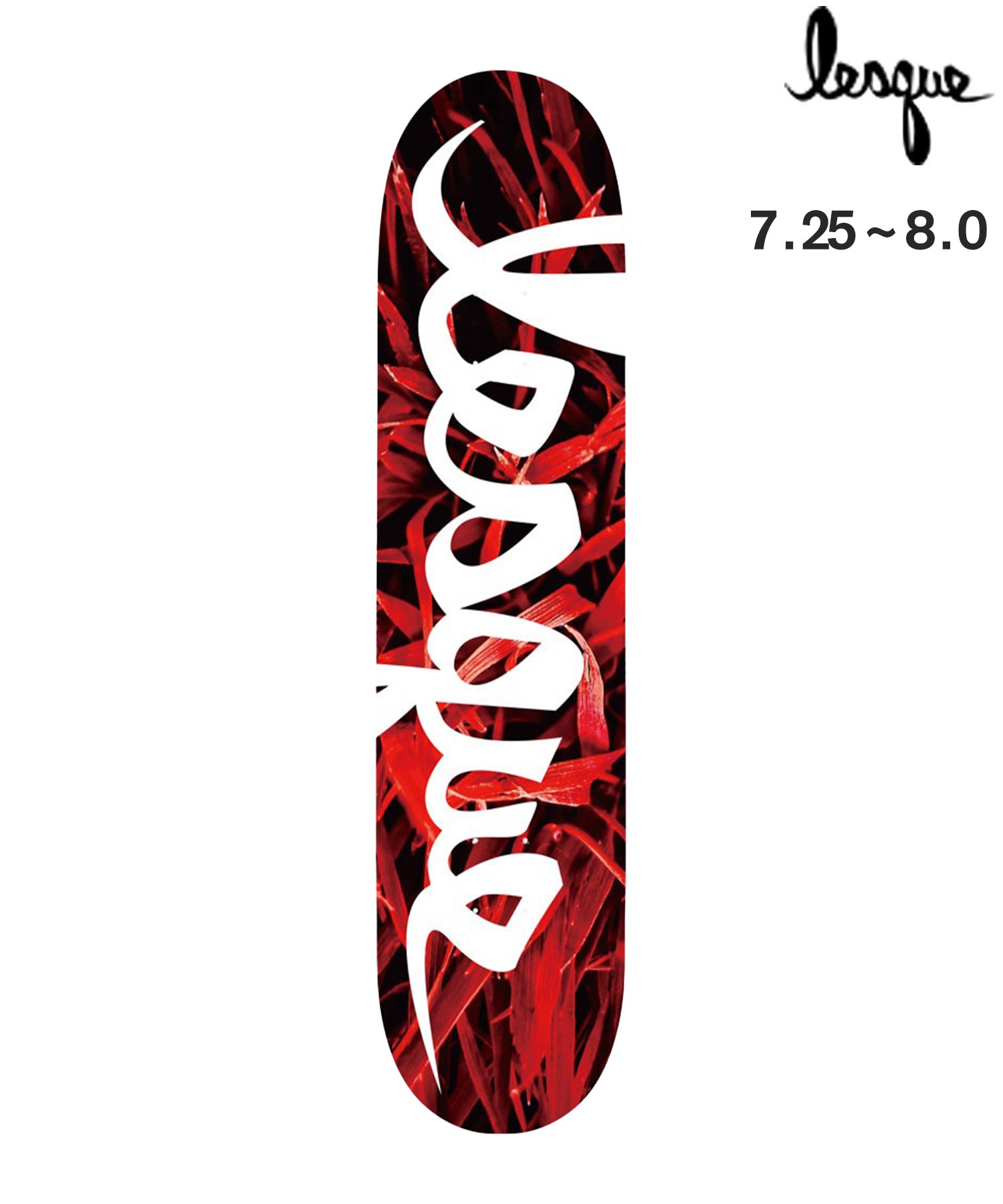 LESQUE レスケ スケートボード デッキ デッキテープ無料 7.25inch,8.0