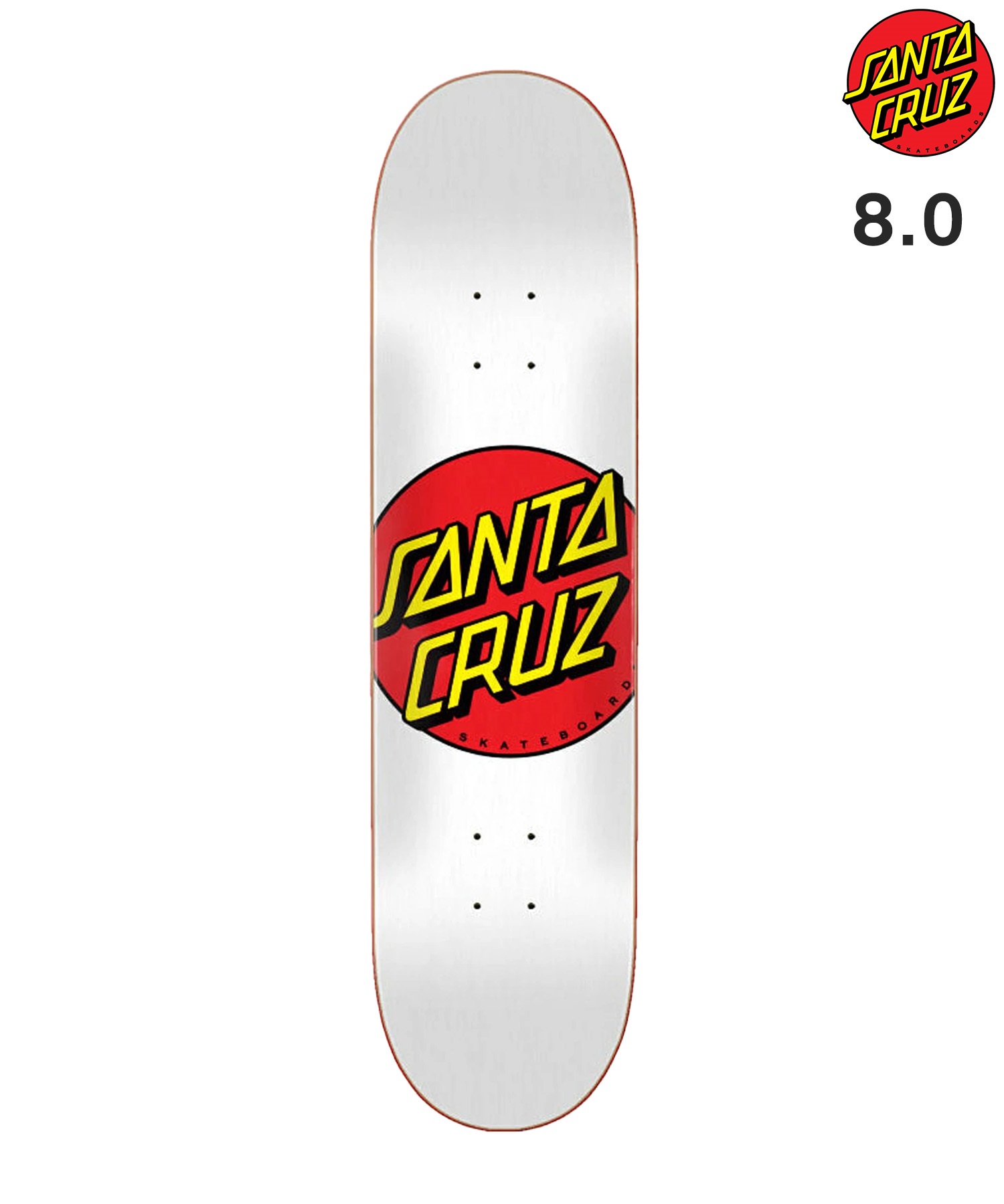 SANTA CRUZ サンタクルーズ スケートボード デッキ 8inch CLASSIC DOT