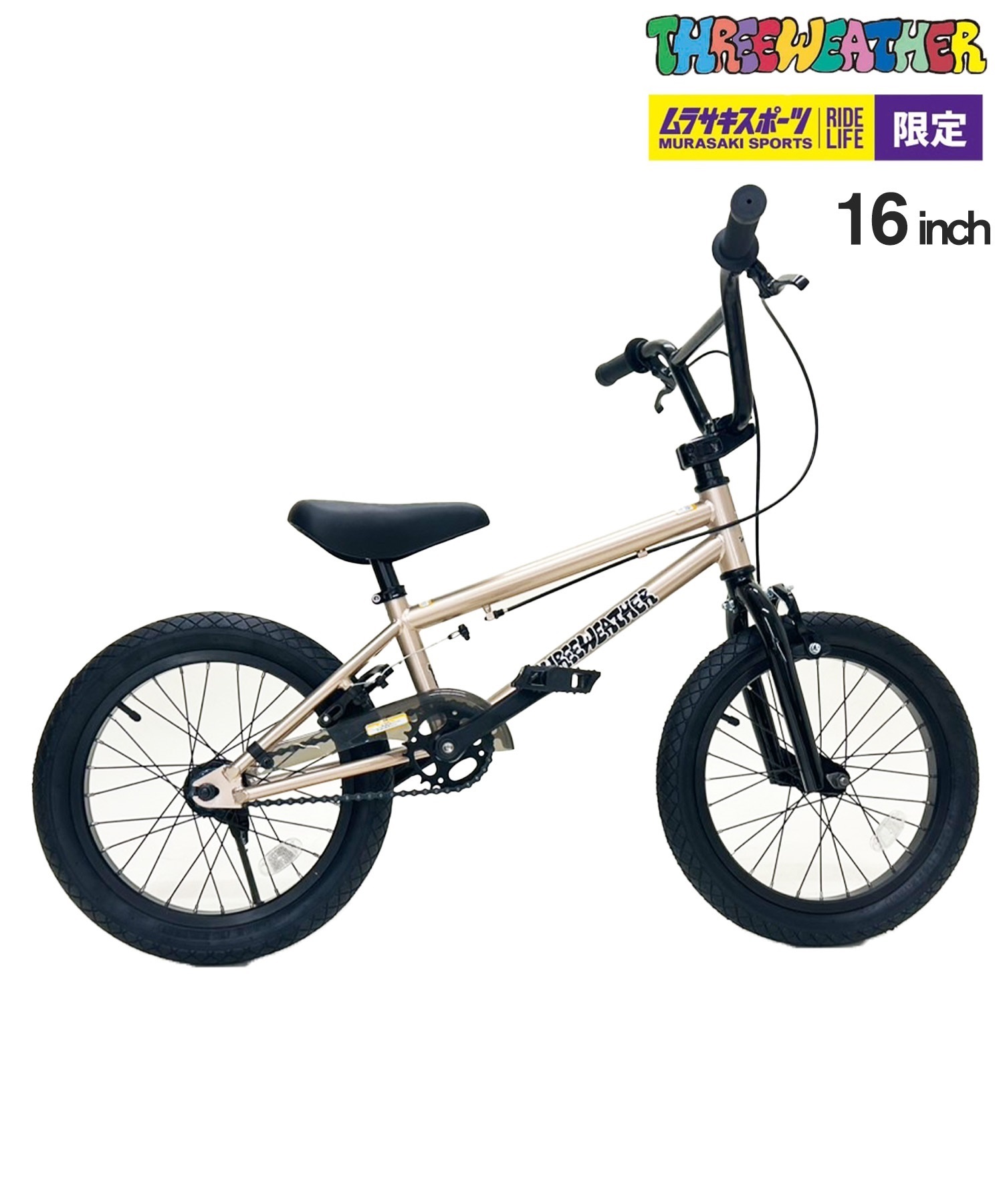 THREE WEATHER スリーウェザー キッズ バイク 16inch ADVENTURE 16