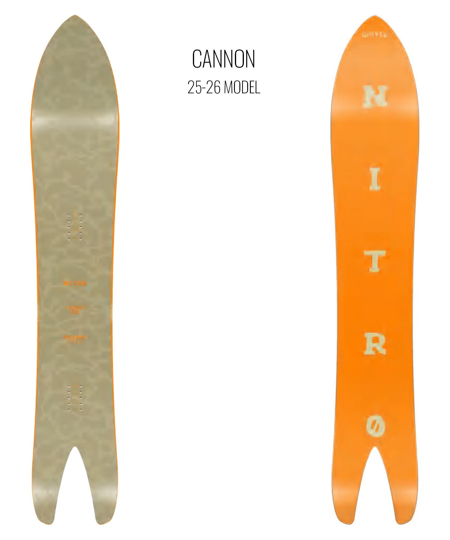 NITRO ナイトロ キャノン クイバー スノーボード 板 メンズ 25-26 MM