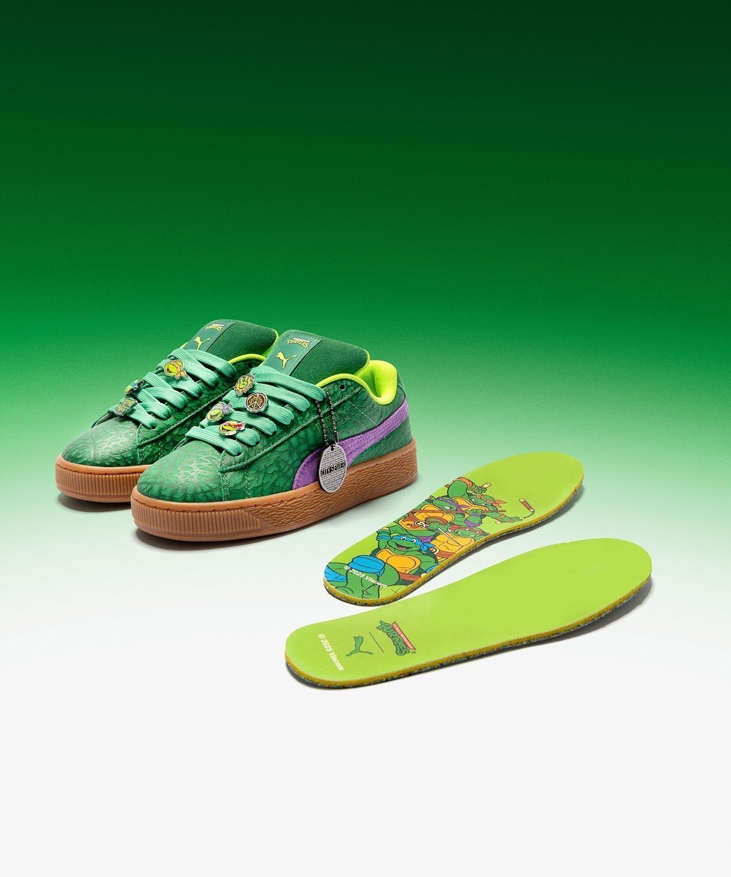 タートルズコラボ】PUMA プーマ スニーカー メンズ TURTLES タートルズ