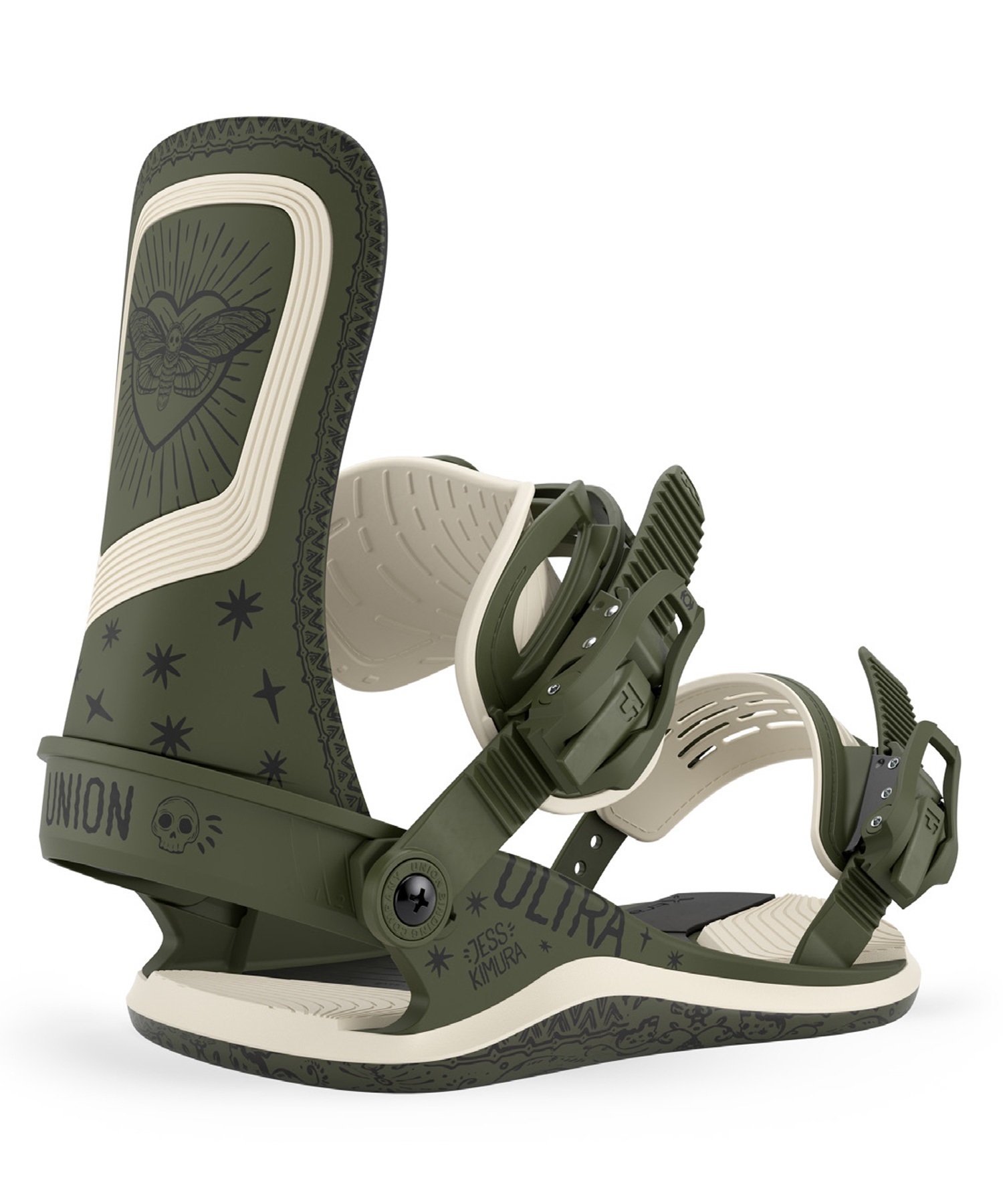 UNION ULTRA ビンディング レディースM ライムグリーン UNION ULTRA