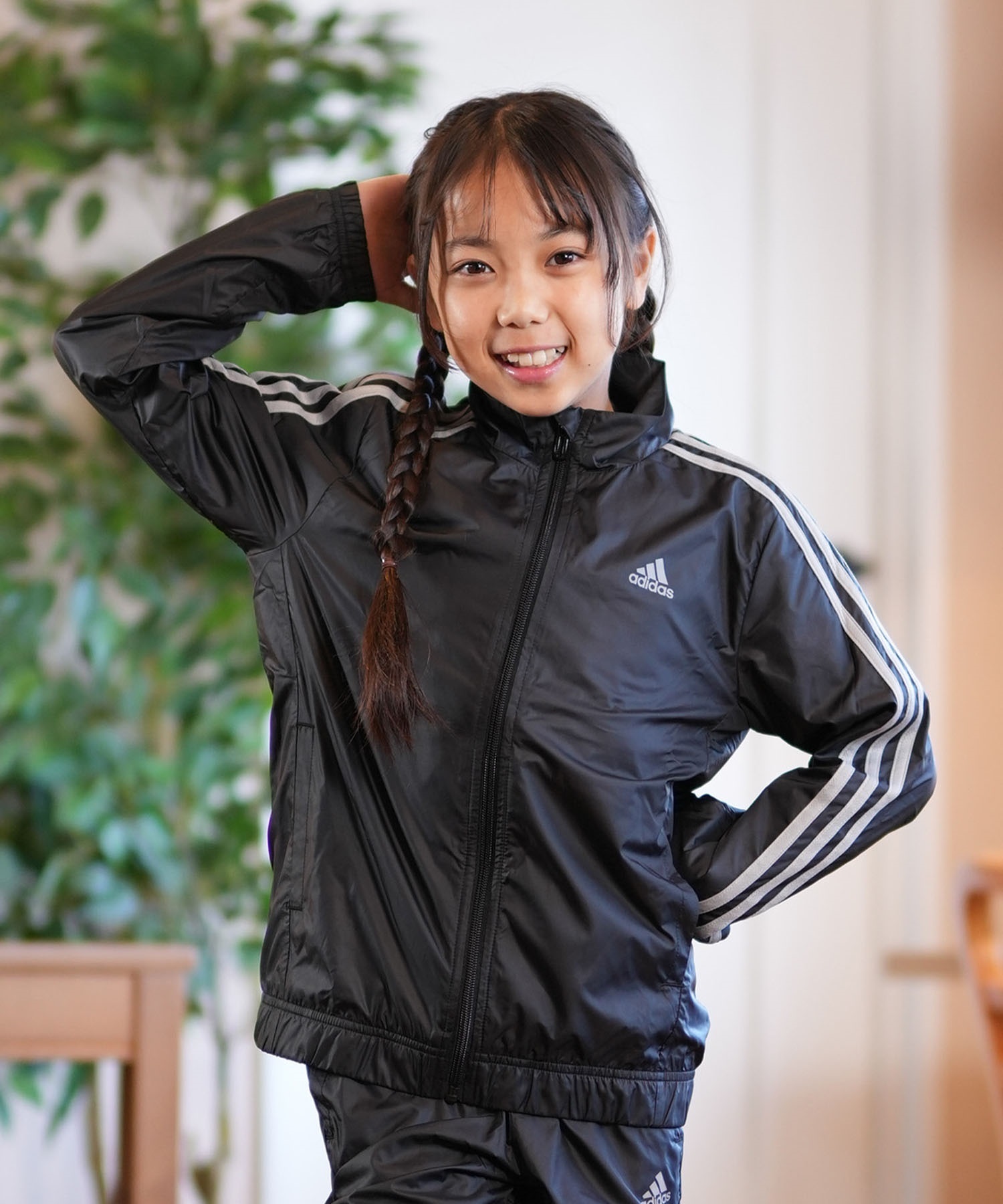 デサント製 adidas アディダス トレフォイル ジャージ セットアップ